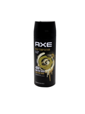A black North Point Axe Deodorant 150ml can with gold and white accents, featuring "48H non stop fresh scent" text, stands upright on a white background.
