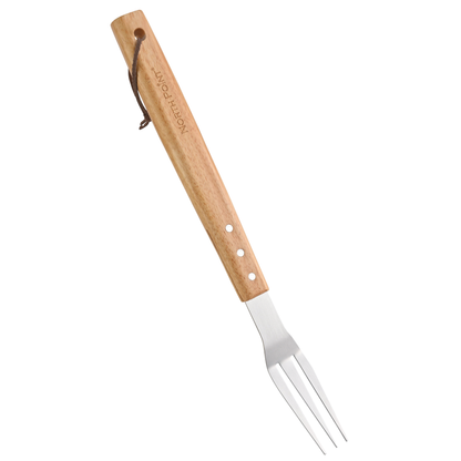 North Point® stainless steel Fork with wooden handle