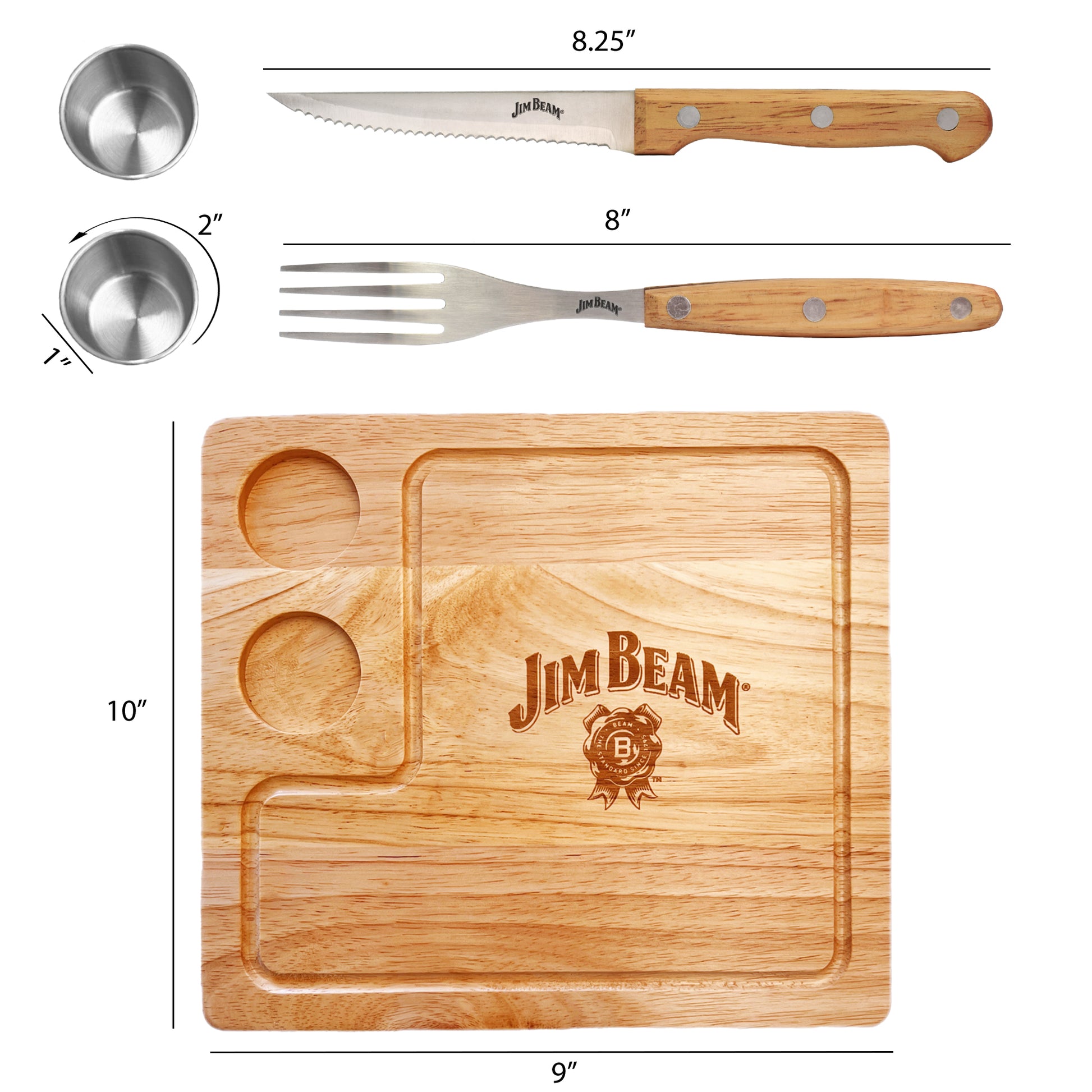 Jim Beam® 2 Pack Serving Set - Size