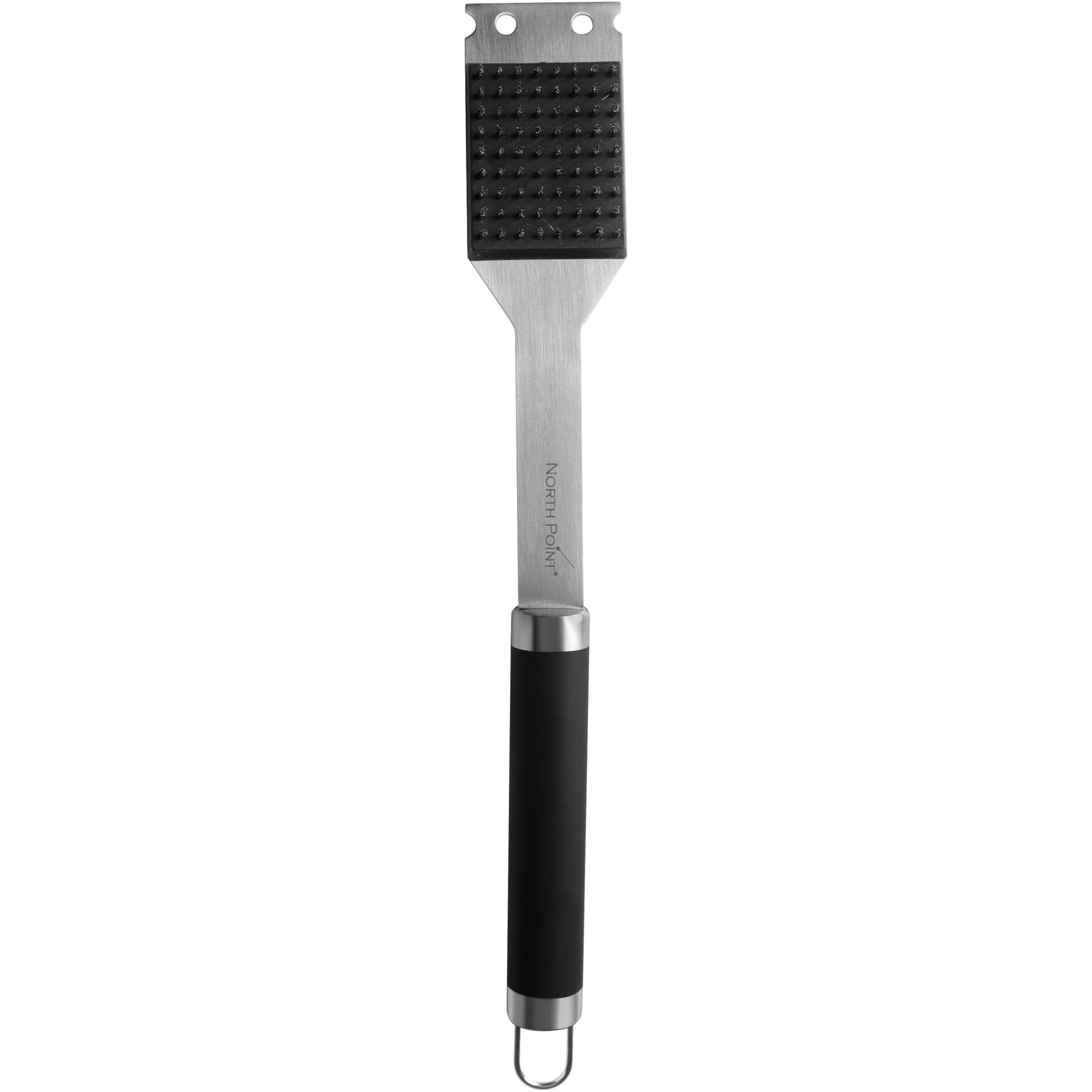 North Point® Grill Brush with a black handle