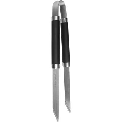 North Point® stainless steel Tongs with a black handle