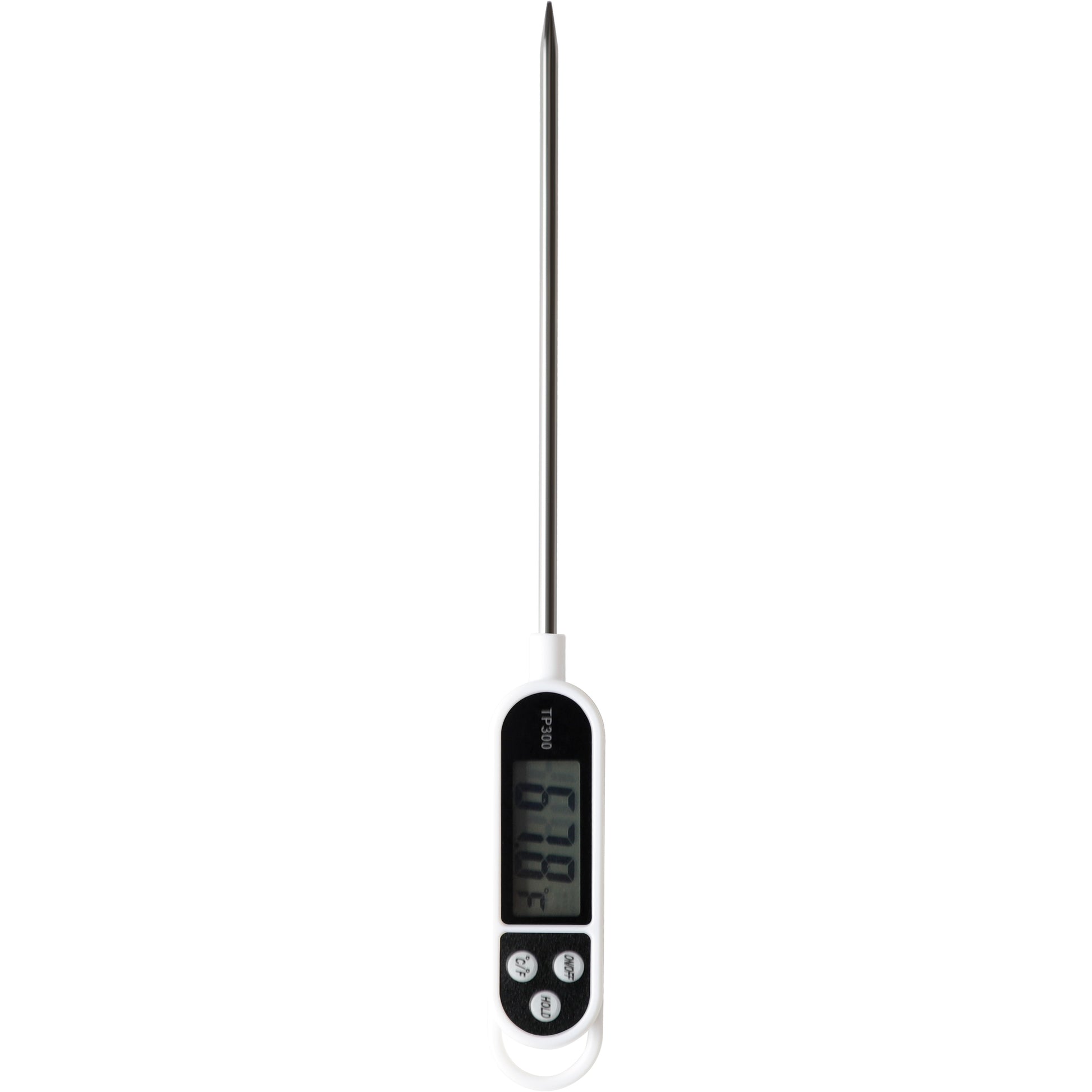 North Point® Digital thermometer isolated on white background.