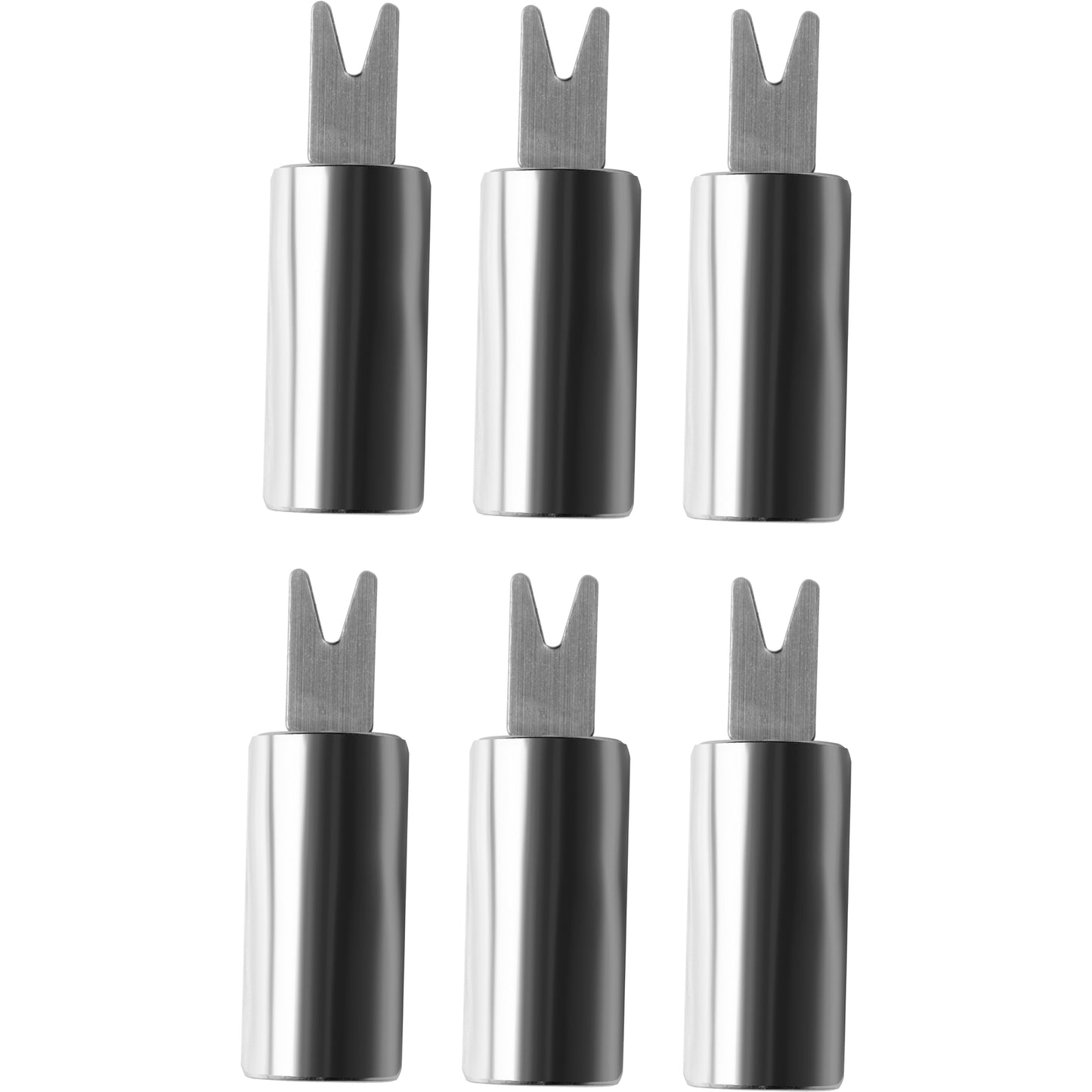 North Point® stainless steel 6 Corn Holders.