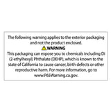 prop-65 Packaging Warning