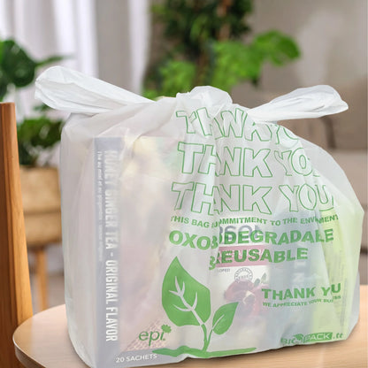 Eco-Friendly Oxo-Biodegradable T-Shirt Carry Bag – North Point